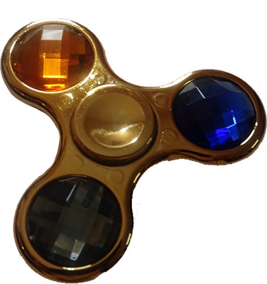 

Green max Golden & colorful balls spinner(Multicolor)