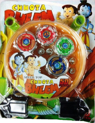 

Mahvi Toys 5D System cartoon caractor Beyblade with Battlefield Stadium(Multicolor)