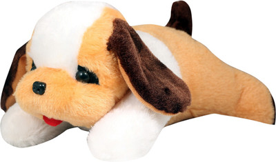 

Tickles Puppy Dog Stuffed Soft Plush Toy - 32 cm(Beige)