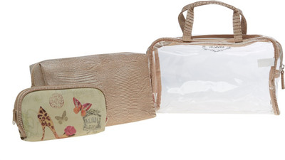 

Esbeda Cosmetic Pouch(Beige)