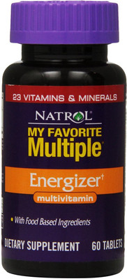 

Natrol My Favorite Multiple, Energizer, Multivitamin, 60 Tablets(60 No)