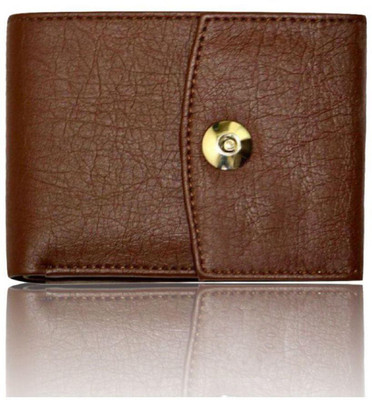 

Macberry Boys Brown Artificial Leather Wallet(6 Card Slots)