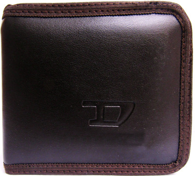 

poland Men Grey Genuine Leather Wallet(5 Card Slots)