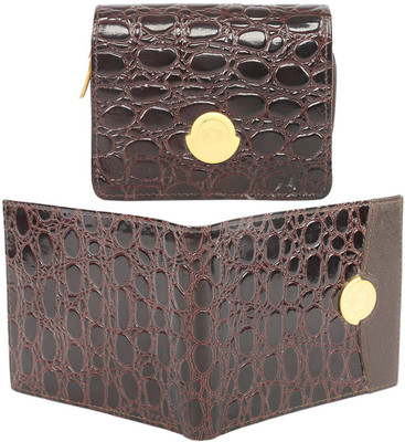 

Spectrum Group Men Brown Artificial Leather Wallet(3 Card Slots)