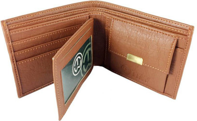 

TnW Boys Tan Artificial Leather Wallet(5 Card Slots)