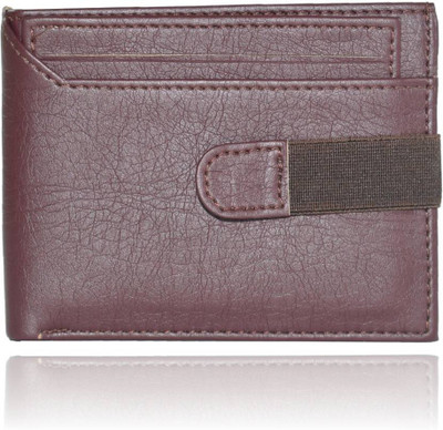 

Arrowbee Men Brown Artificial Leather Wallet(7 Card Slots)