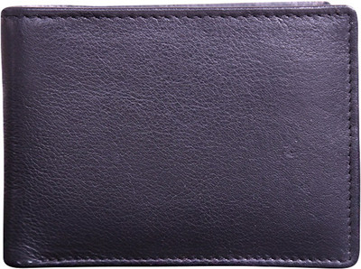 Style 98 Men Black Genuine Leather Card Holder(6 Card Slots)