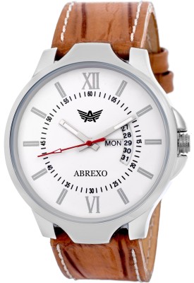 Abrexo Abx-LCS-4116 WHITE Day and Date Series Watch  - For Men   Watches  (Abrexo)