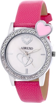 Abrexo Abx5006-Pink-Heart Modish Watch  - For Women   Watches  (Abrexo)