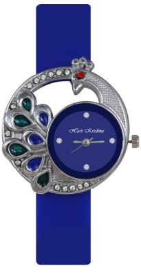 Hari Krishna Enterprise New Arrival Blue Watch  - For Girls   Watches  (Hari Krishna Enterprise)