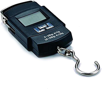 

Sheling Mini Digital Hanging Luggage Weighing Scale(Black)