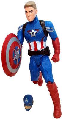 

Bonkerz Avengers Age of Ultron Action Figure (CAPTAIN AMERICA)(Multicolor)