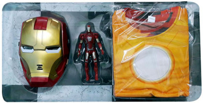 

Bonkerz Avengers 3 in 1 IRONMAN Gift Set (1 TShirt, 1 Mask and 1 Action Figure)(Multicolor)