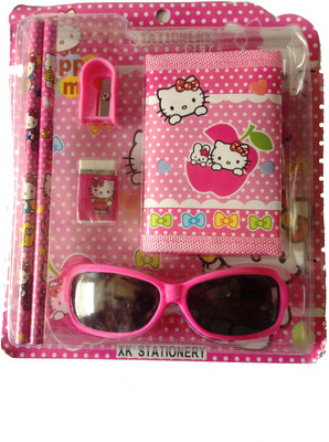 

Funcart Hello Kitty Goggle & Wallet Stationery Set (pack of 6pcs)