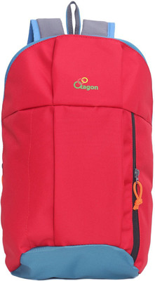 

Tagon Hiking Picnic College School Ultra Compact light weight Premium quality Back Pack - 15 Ltr 15 L Backpack(Grey), Red with sea green