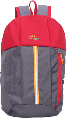 

Tagon Hiking Picnic College School Ultra Compact light weight Premium quality Back Pack - 15 Ltr 15 L Backpack(Grey), Red with blue grey