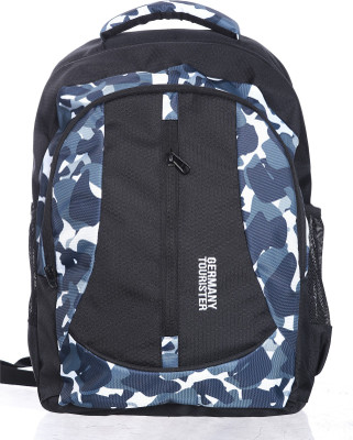 

GERMANY TOURISTER GT02BLACK-ARMYBLUE 25 L Backpack(Multicolor), Black
