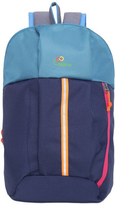 

Tagon Hiking Picnic College School Ultra Compact light weight Premium quality Back Pack - 15 Ltr 15 L Backpack(Grey), Sea green with navy blue