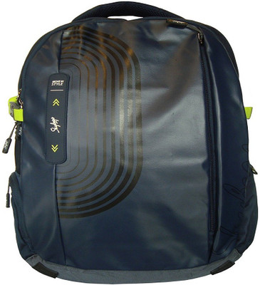 

Skybags lunar 04 blue 30 L Laptop Backpack(Black), Black;blue