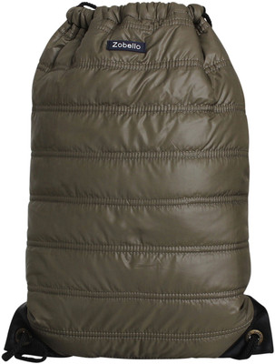 

Zobello Adjustable Polyester Padded Backpack Backpack(Green, 15 L)