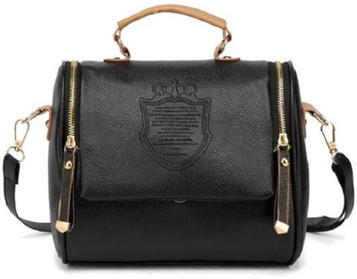 

FemmeStopper FMS-HB-114 Sling Bag(Black, 10 inch)
