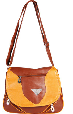 

Howdy Howdy-3329 Shoulder Bag(Brown, 5 L)