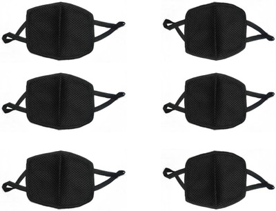 

X&M Black Bike Face Mask for Men & Women(Size: Free, Balaclava)