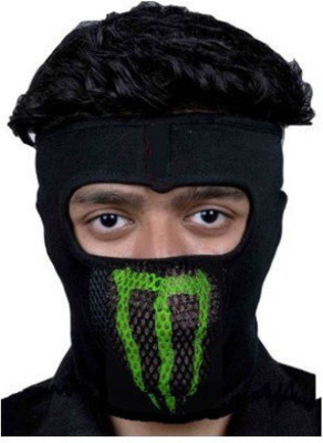 

Babji Black Bike Face Mask for Men & Women(Size: Free, Balaclava)