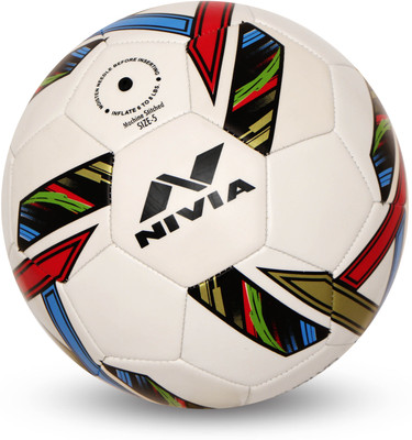 Nivia Revolvo Football - Size: 5(White) available at flipkart for Rs.469