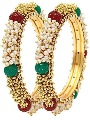 

You Bella Alloy Bangle Set(Pack of 2, Multicolor