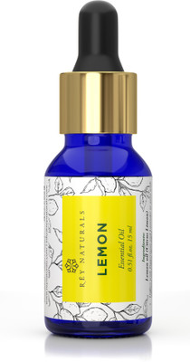 

Rey Naturals Steam Distilled Lemon Essential Oil Natural & Therapeutic Grade Enriched In Vitamin C(15 ml)