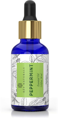 

Rey Naturals Peppermint Oil For Aromatherapy , Skin , Muscles & Aroma Diffusers(30 ml)