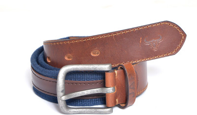 

Jap Men Casual Blue, Brown Canvas Belt