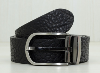

Rare And Demanded Men Casual, Party, Evening Black Genuine Leather Belt