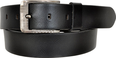 

A S Traders Men Casual Black Genuine Leather Belt