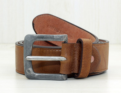 

Rare And Demanded Men Casual, Party, Evening Tan Genuine Leather Belt
