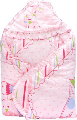 

MeeMee Printed  Blanket(Cotton, Pink