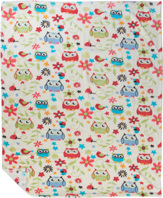 

MeeMee Printed  Blanket(Cotton, Orange