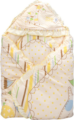 

MeeMee Printed  Blanket(Cotton, Peach
