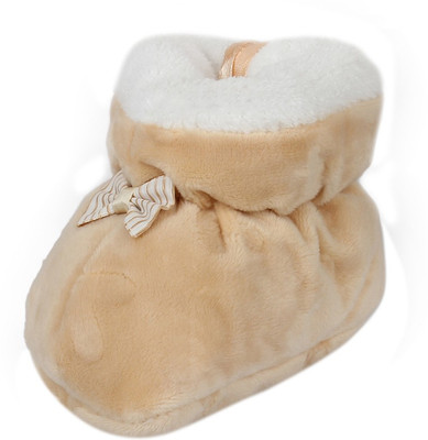 

BabyShower Booties(Toe to Heel Length - 10 cm Brown)