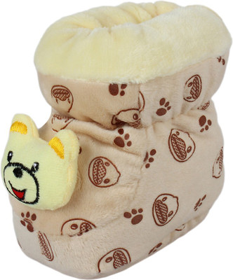 

BabyShower Booties(Toe to Heel Length - 10 cm Brown)