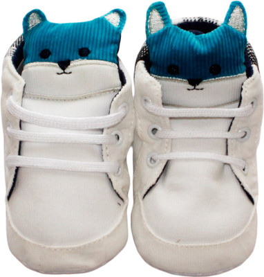 

Toys Factory Booties(Toe to Heel Length - 6 cm White)