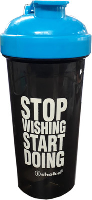 

GSS ishfilbl 700 ml Shaker(Pack of 1, Black, Blue)