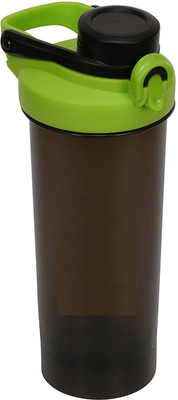 

Giftipedia Unbutton Energy Shaker 500 ml Shaker(Pack of 1, Black), Black;green