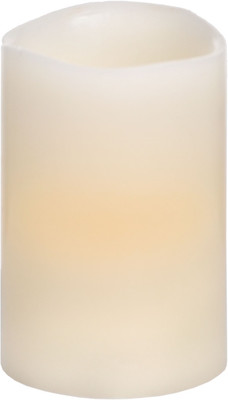 

Vasant 2" X 3"LED Plain Wax Candle Candle(Beige, Pack of 3)