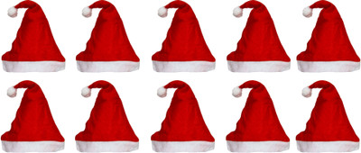 JAMBOREE Santa Cap Cap(Pack of 10)