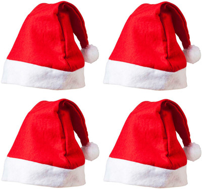 JAMBOREE Santa Cap Cap(Pack of 4)