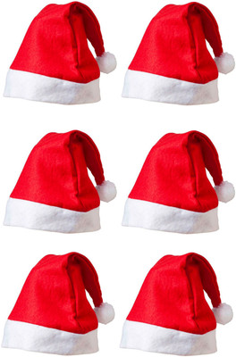JAMBOREE Santa Cap Cap(Pack of 6)