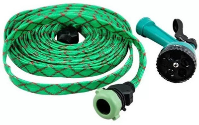 

Lagom 11135 Green 10 Mtr Pressure Washing Multifunctional Water Spray Jet Gun Hose Pipe For Car/Bike/Garden/Pet Wash High Pressure Washer High Pressure Washer