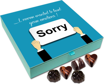 

Chocholik Gift Box - I Never Wanted To Hurt Your Emotions Chocolate Box - 9pc Truffles(108 g)